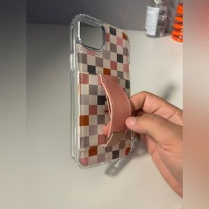 *MAKE OFFER* Walli Case Coastal Check IPhone 15 Plus